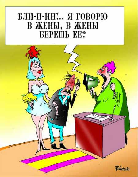 Карикатура, Виталий Подвицкий