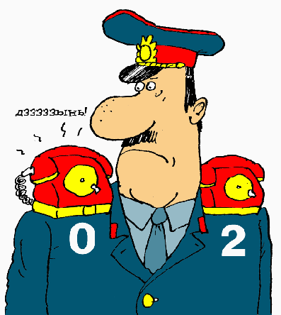 Карикатура: Дзззззынь!, Микола Воронцов